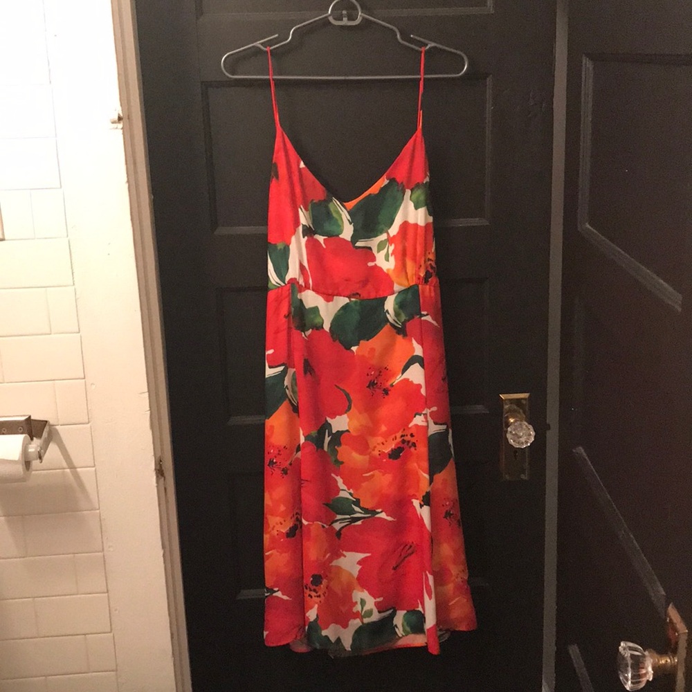 ZARA floral summer dress
